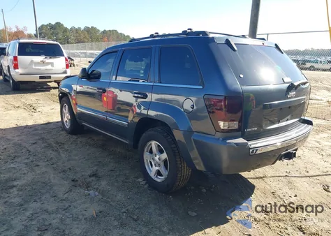 2007 Jeep Grand Cherokee Limited from USA, damaged, VIN 1J8HS58P87C506933